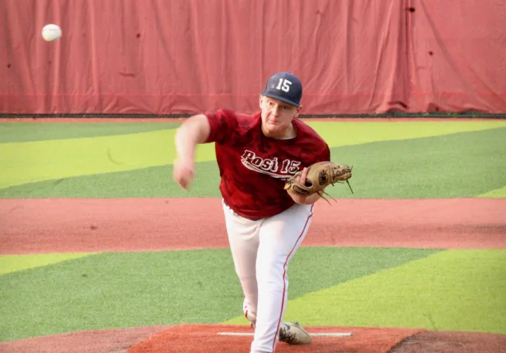 Post 15 drops game 1 to Wheeling, 9-1